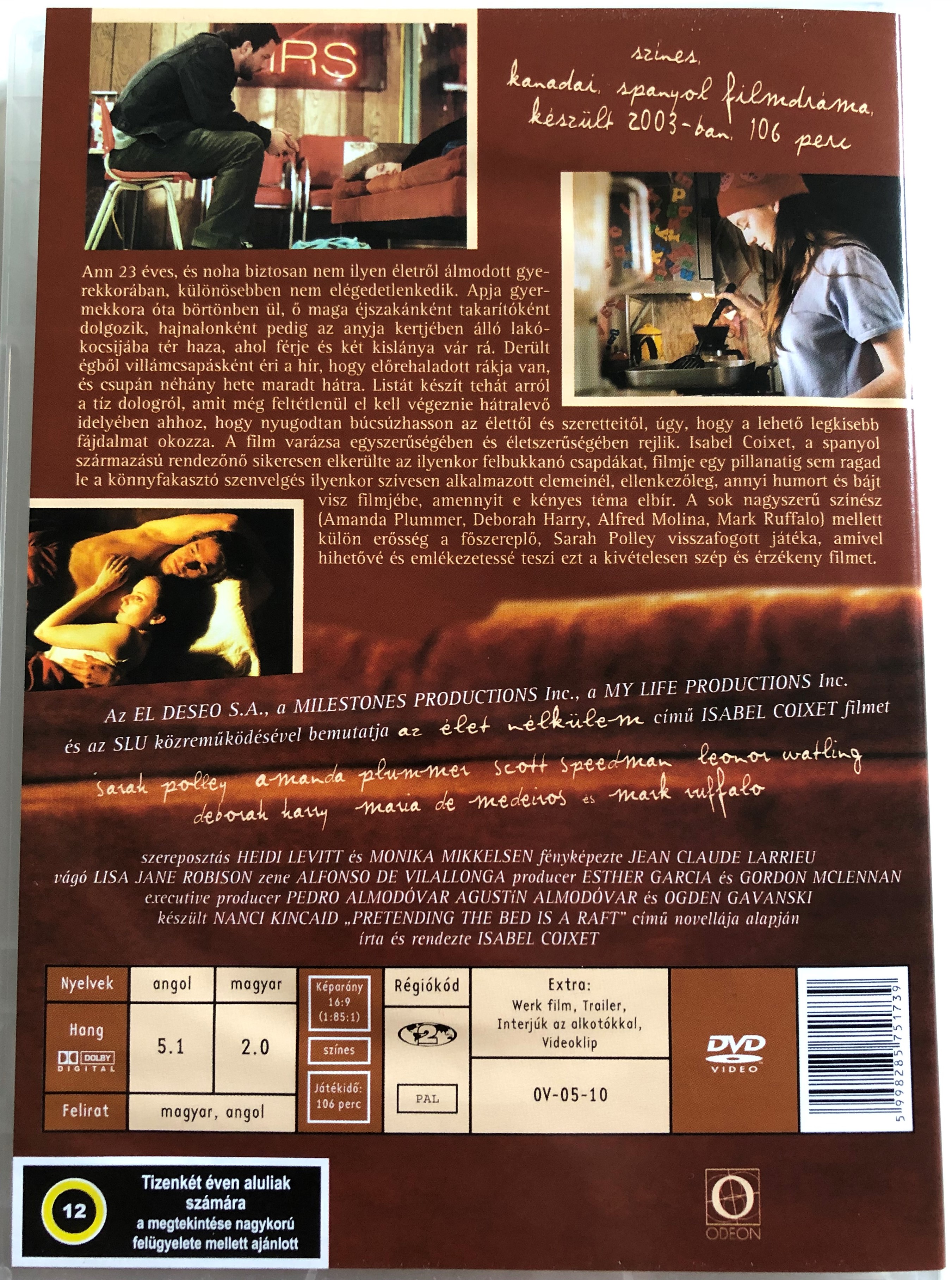 My life without me DVD 2003 Az élet nélkülem 1